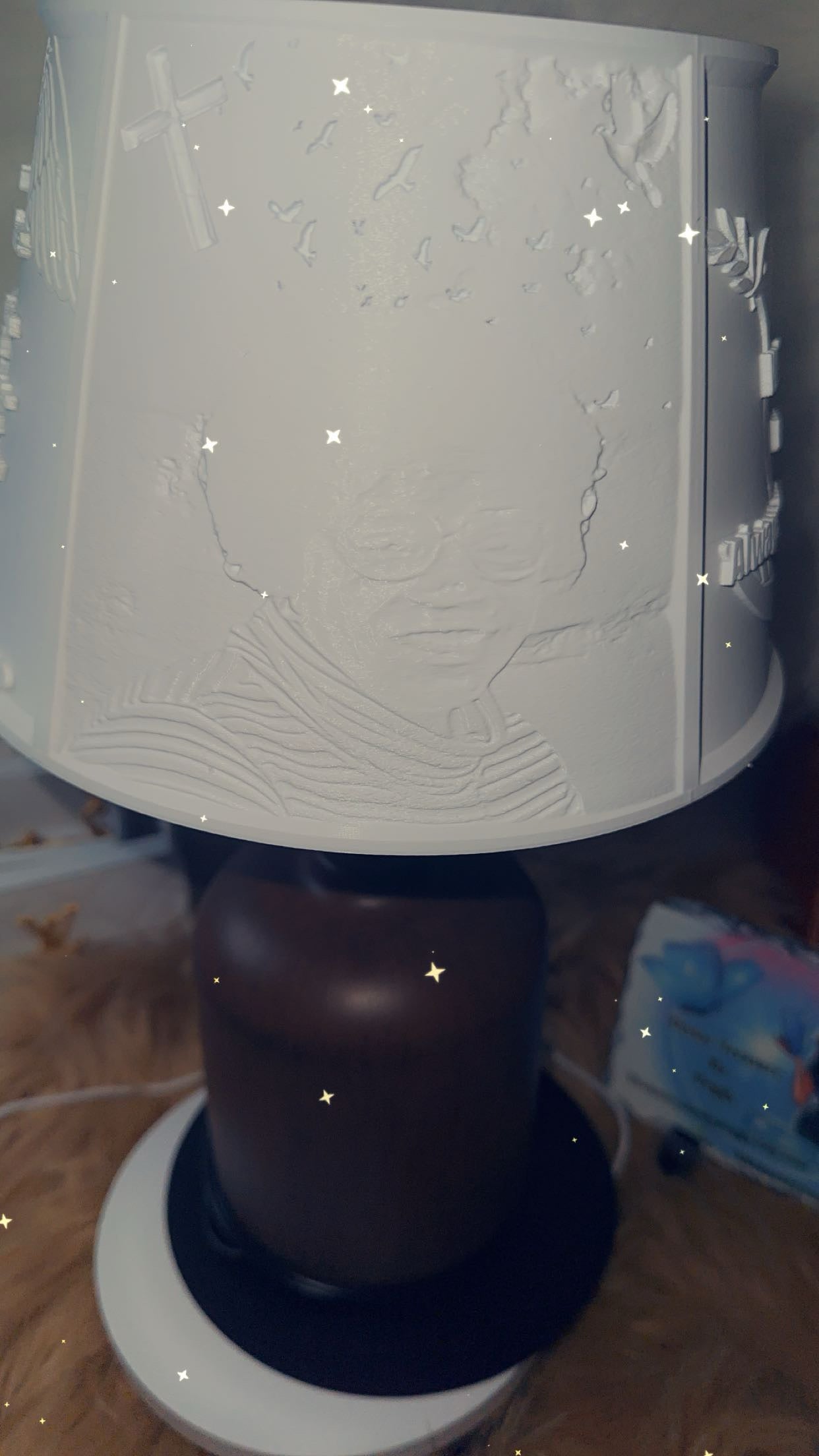 Divine 3D Printed Custom Lamp Shade