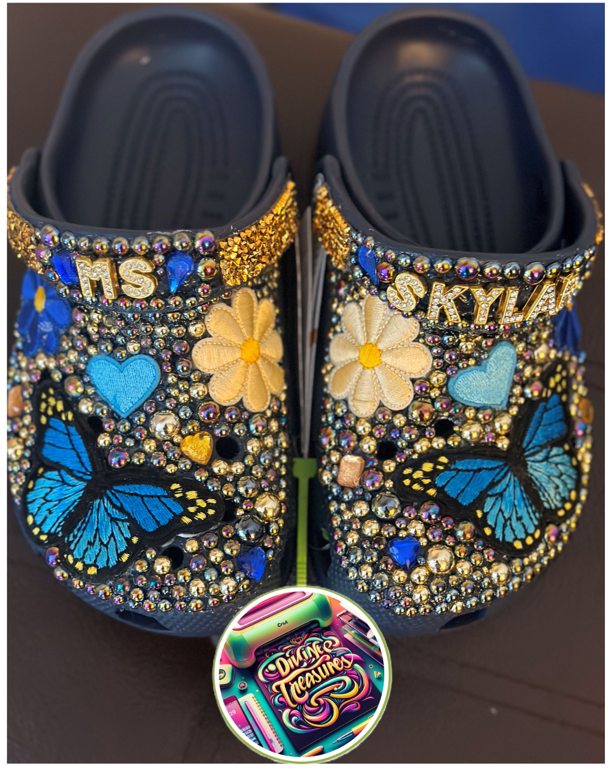 Divine Girls Bling Crocs