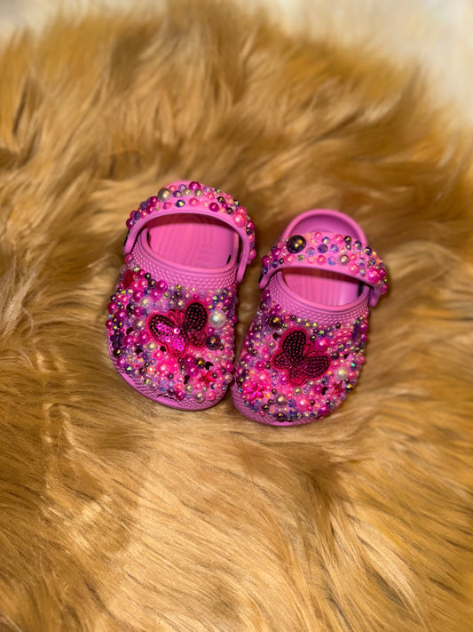 Divine Infant Bling Crocs/With a free matching onesie
