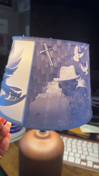 Divine 3D Printed Custom Lamp Shade